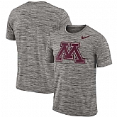 Nike Minnesota Golden Gophers Charcoal 2018 Player Travel Legend Performance T-Shirt,baseball caps,new era cap wholesale,wholesale hats